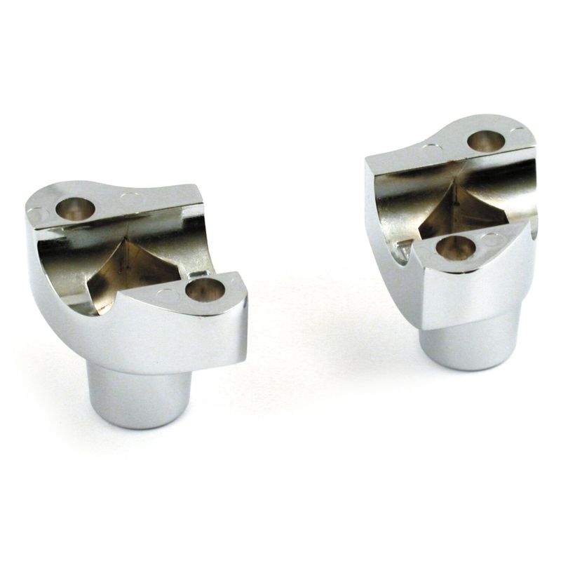 Risers originaltyp utan gänga MCS 2" höjd krom