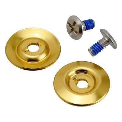 Monteringssats Biltwell Gen2 visir rostfri/guld