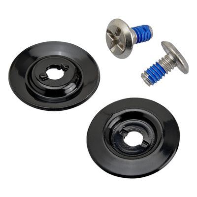 Monteringssats Biltwell Gen2 visir rostfri/svart