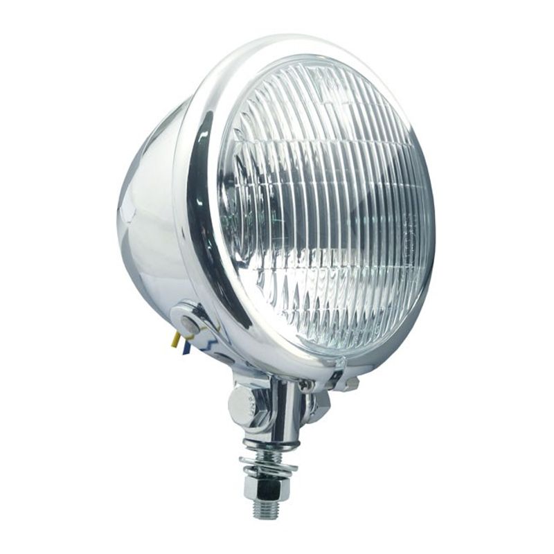 Glas MCS H3 Bates Ribbed 4-1/2" krom