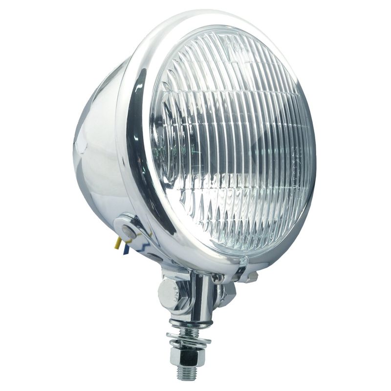 Glas MCS H3 Bates Ribbed 4-1/2" krom