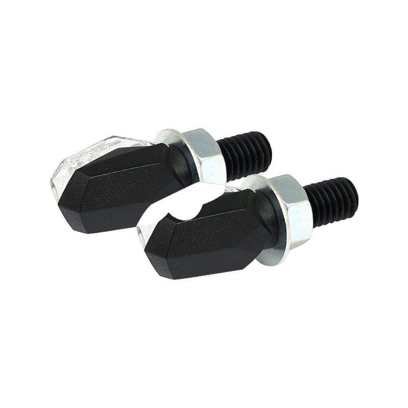 Blinkers MCS Tiny LED svart/rökfärgad