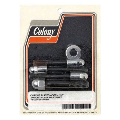 Monteringssats kåpa Colony Acorn krom XL Sportster 04-22