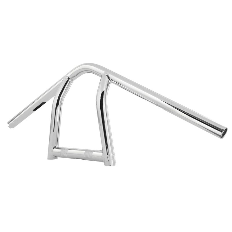 Styre Burly Jim 1" 9" krom H-D mech. & e-throttle 82-24
