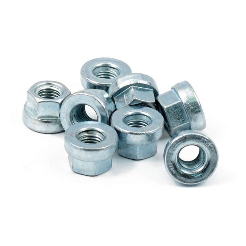 Flänsmutter avgasfäste James Gaskets Big Twin 84-26 m.fl. (8-pack)