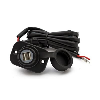 USB-laddare dubbel panelmonterad MCS universal