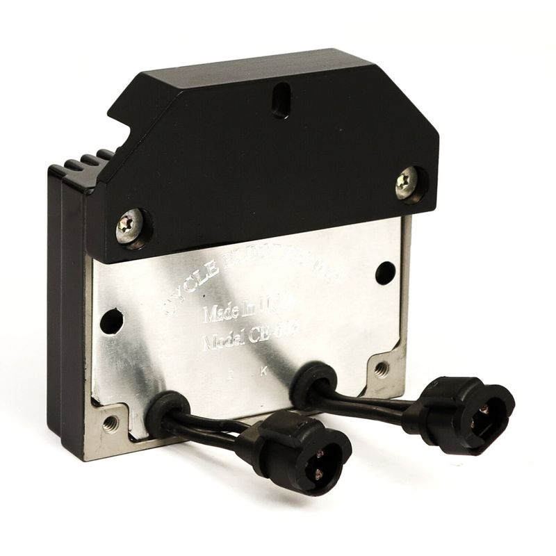 Likriktare spänningsregulator Cycle Electric svart FLT/Touring with OEM oil cooler