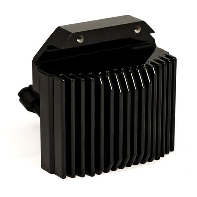 Likriktare spänningsregulator Cycle Electric svart FLT/Touring with OEM oil cooler