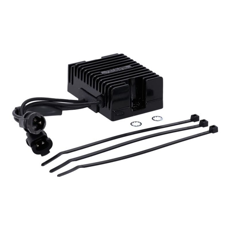 Likriktare spänningsregulator Cycle Electric svart XL Sportster 07-08