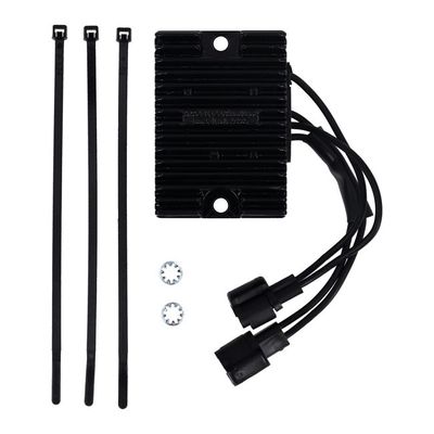 Likriktare spänningsregulator Cycle Electric svart XL Sportster 07-08