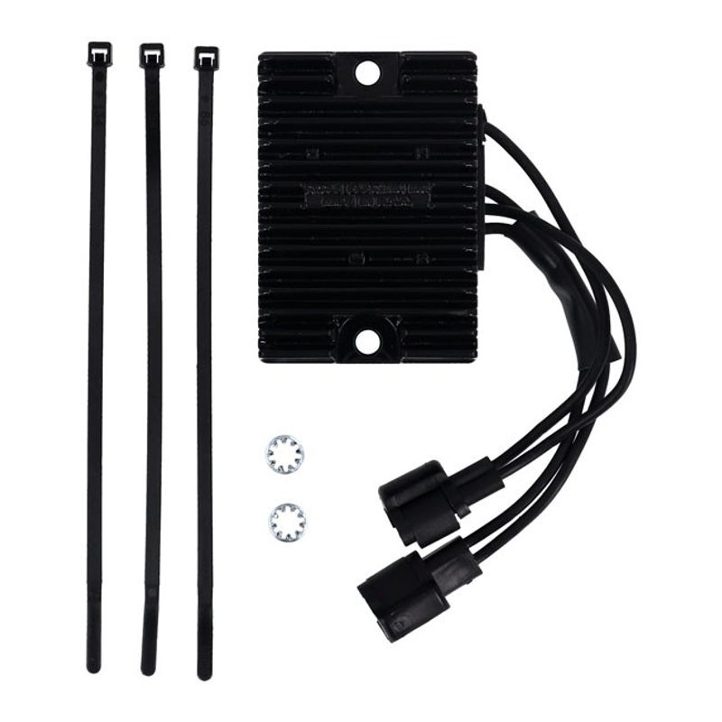 Likriktare spänningsregulator Cycle Electric svart XL Sportster 07-08