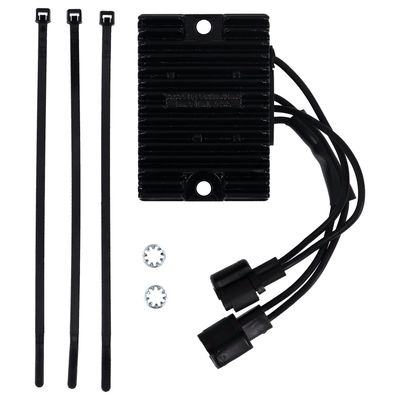 Likriktare spänningsregulator Cycle Electric svart XL Sportster 07-08