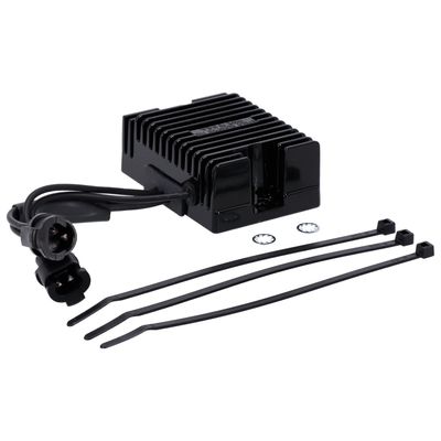 Likriktare spänningsregulator Cycle Electric svart XL Sportster 07-08