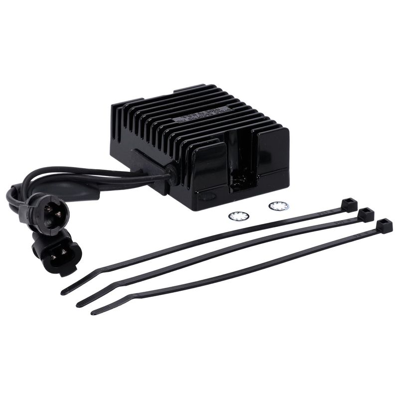 Likriktare spänningsregulator Cycle Electric svart XL Sportster 07-08