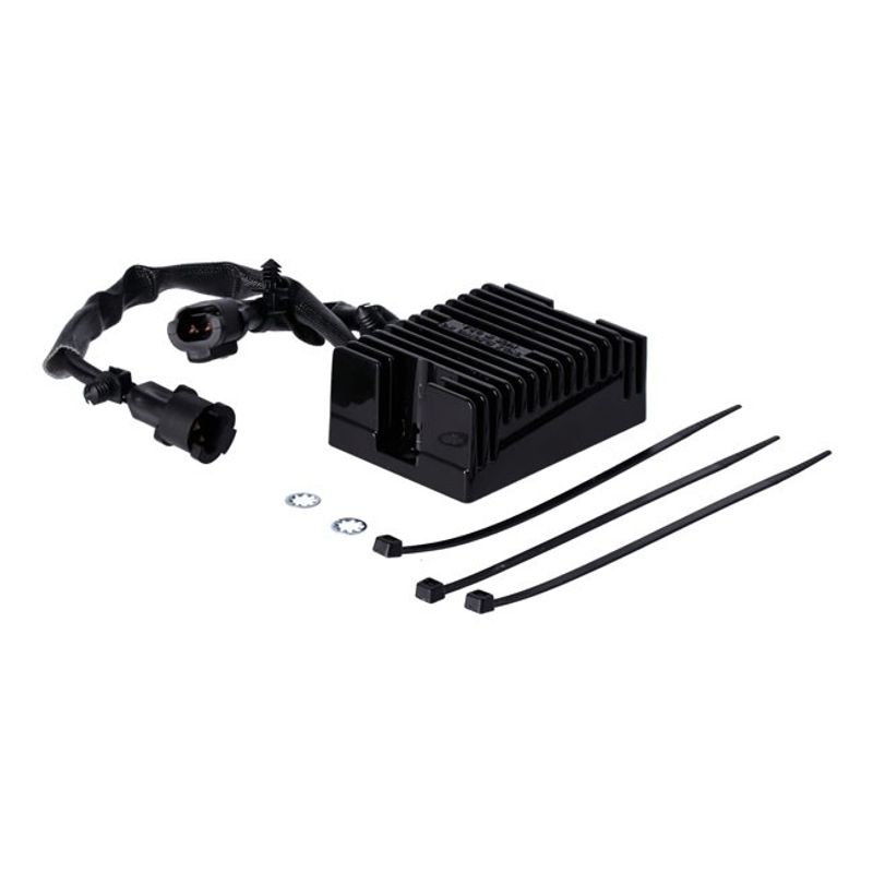 Likriktare spänningsregulator Cycle Electric svart XL Sportster 09-13