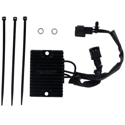 Likriktare spänningsregulator Cycle Electric svart XL Sportster 09-13
