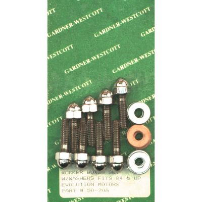 Bultsats Gardner-Westcott GW Crown Acorn krom Big Twin 84-99