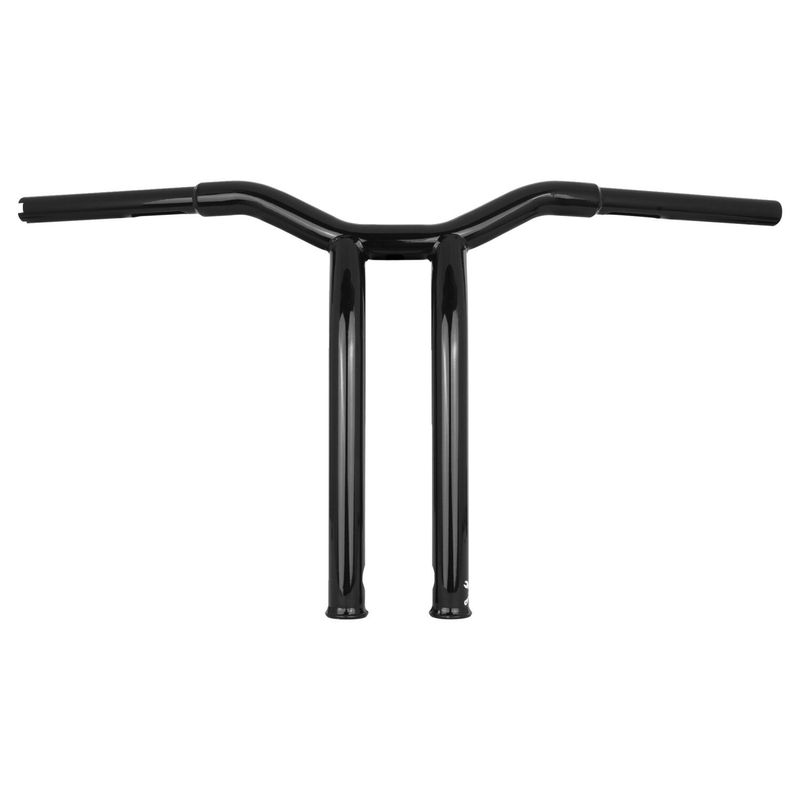Styre Burly Dominator T-bar 1-1/4" 14" H-D mech. or e-throttle with blanksvart