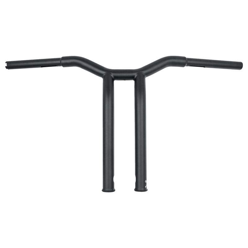 Styre Burly Dominator T-bar 1-1/4" 14" H-D mech. or e-throttle with mattsvart