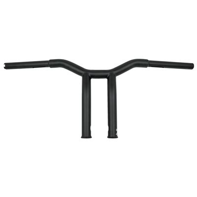 Styre Burly Dominator T-bar 1-1/4" 10" H-D mech. or e-throttle with mattsvart