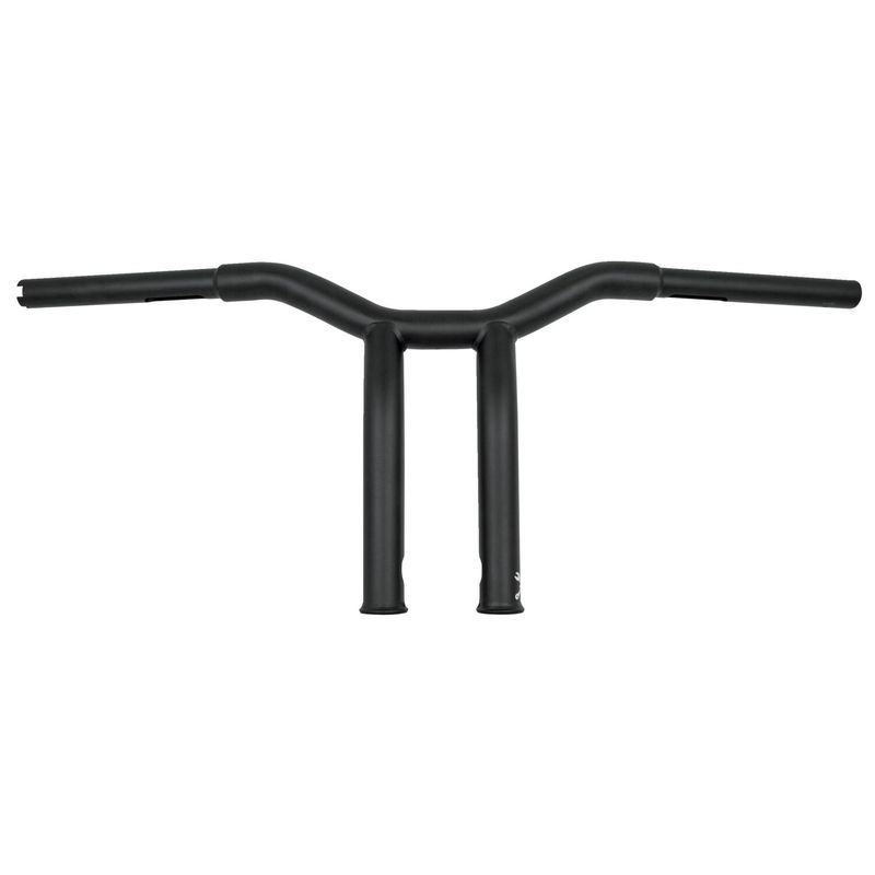 Styre Burly Dominator T-bar 1-1/4" 10" H-D mech. or e-throttle with mattsvart