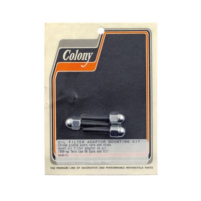 Skruvsats oljefilteradapter Colony Acorn Dyna 99-17