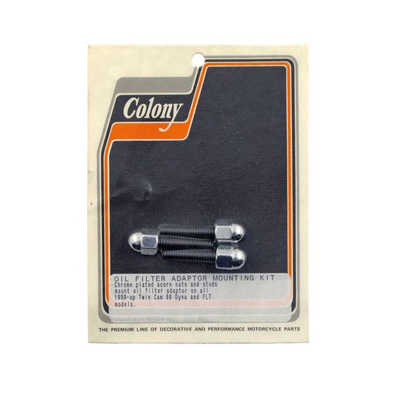 Skruvsats oljefilteradapter Colony Acorn Dyna 99-17