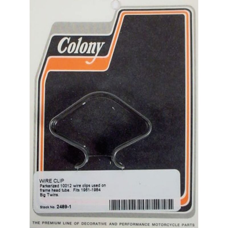 Kabelclips styrhuvud ram Colony Big Twin 61-84