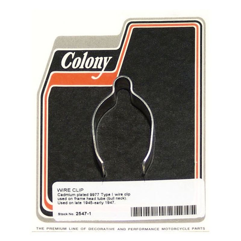 Kabelclips styrhuvud ram Colony L45-E47 Big Twin