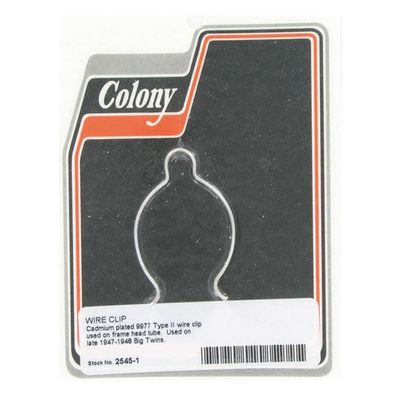 Kabelclips styrhuvud ram Colony L47-49 Big Twin