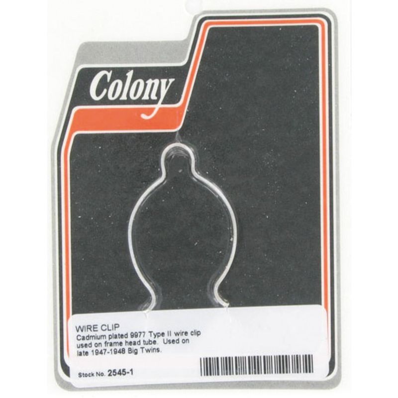 Kabelclips styrhuvud ram Colony L47-49 Big Twin