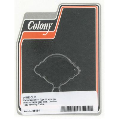 Kabelclips styrhuvud ram Colony Big Twin 50-60