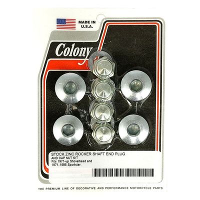 Muttersats plugg Colony Buttonhead förzinkad L71-84 Shovelhead