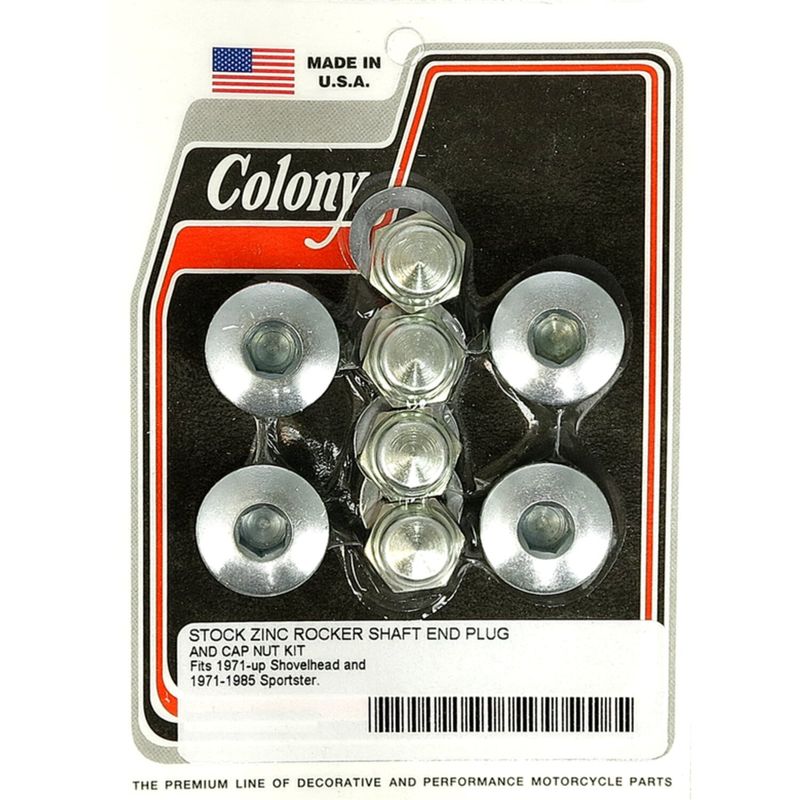 Muttersats plugg Colony Buttonhead förzinkad L71-84 Shovelhead