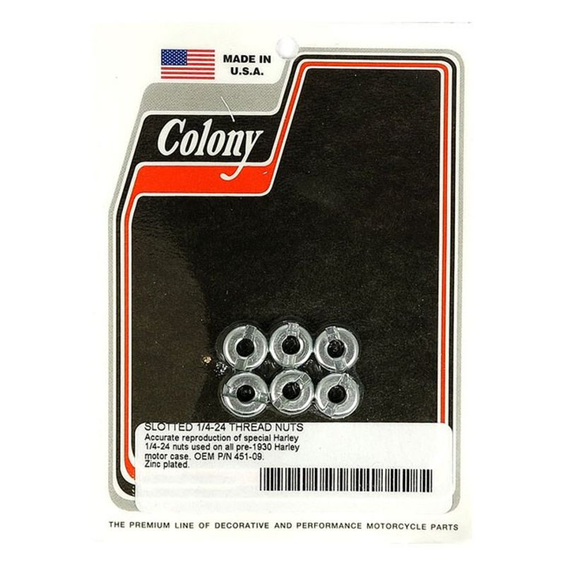 Muttrar vevhus Colony 1911-1929 V-TWIN (6-pack)