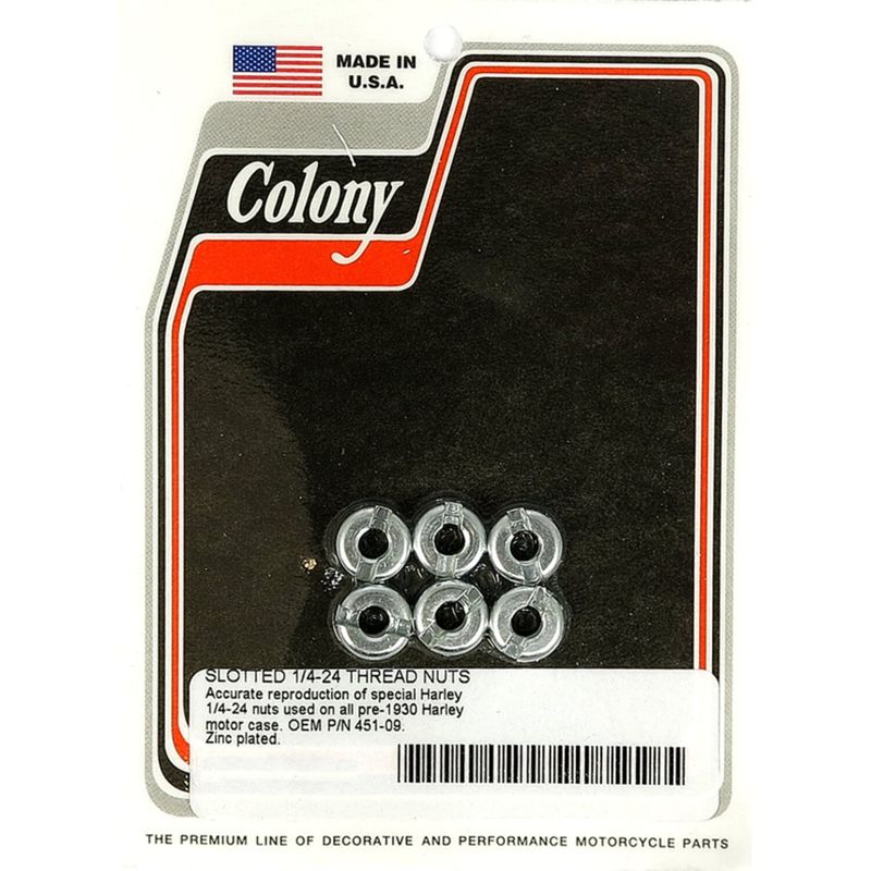 Muttrar vevhus Colony 1911-1929 V-TWIN (6-pack)