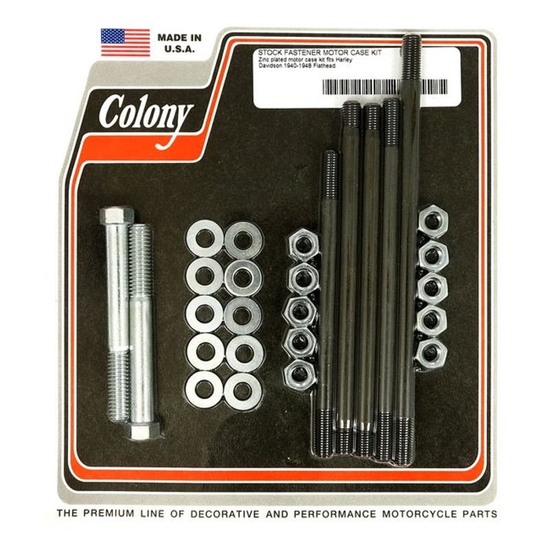 Skruvsats vevhus Colony förzinkad 74/80" SV 40-48
