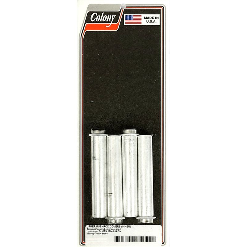 Stötstångsrör Colony inre förzinkad Twin Cam 99-17 (4-pack)