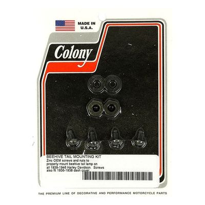 Monteringssats baklykta Colony Beehive all H-D 36-46