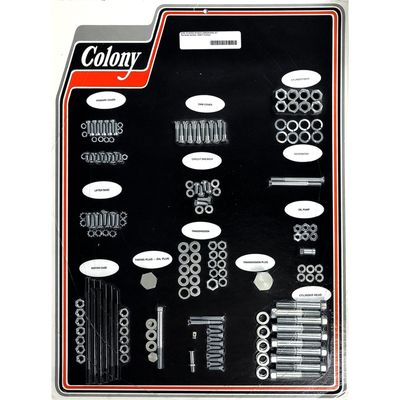 Skruvsats Colony Panhead 48-57 förzinkad