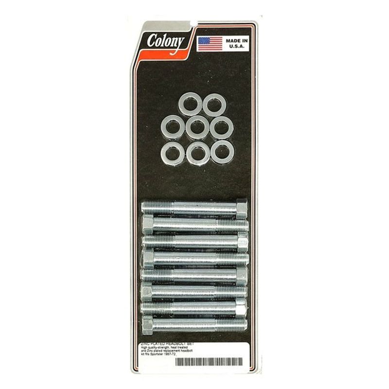 Topplocksbultsats Colony XL Sportster 57-72 förzinkad