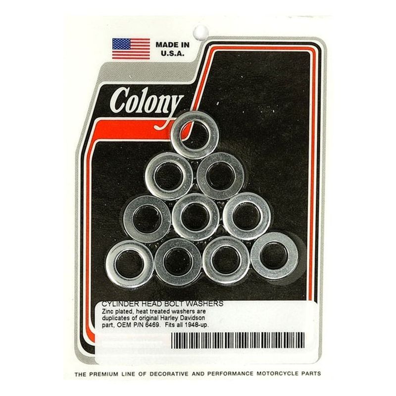 Bricka bult Colony OHV Big Twin 36-84 (10-pack) förzinkad