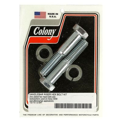 Bult riser Colony 1/2-13x2 3/4" universal förzinkad