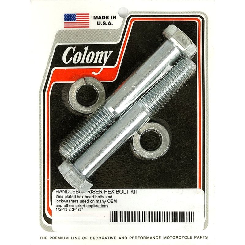Skruv riser Colony 1/2-13x3 1/2" universal
