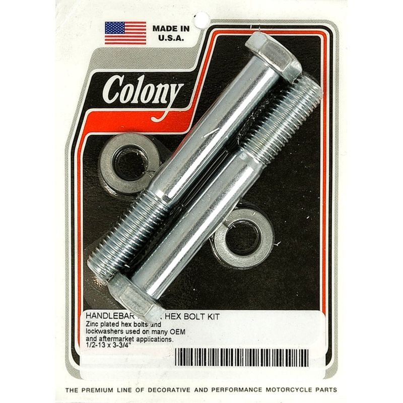 Skruv riser Colony 1/2-13x3 3/4" förzinkad universal
