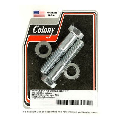 Skruv riser Colony 1/2-20x2 1/2" förzinkad universal