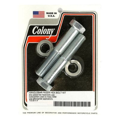 Skruv riser Colony 1/2-20x3" förzinkad universal