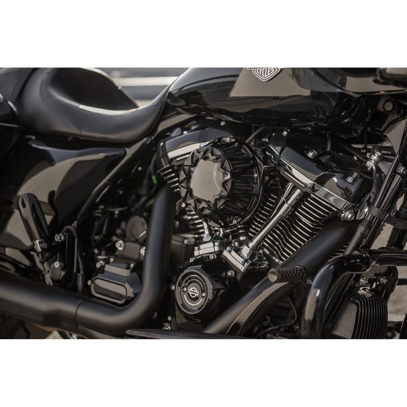 Luftfiltersats Arlen Ness 600-043 CrossFire All svart Softail 16-17