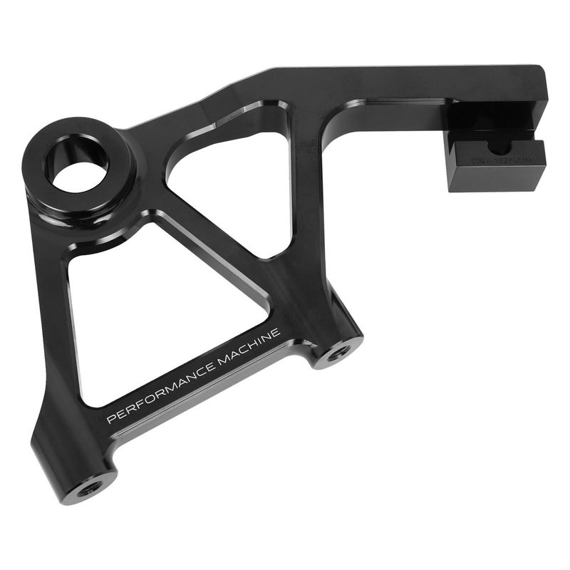 Fäste bromsok bak Performance Machine PM 300mm Touring. Compatible with 108mm svart
