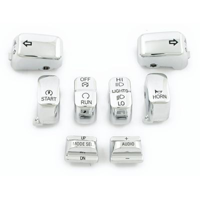 Lock styrströmbrytare MCS krom FLHT, FLHTC, FLHX 96-13